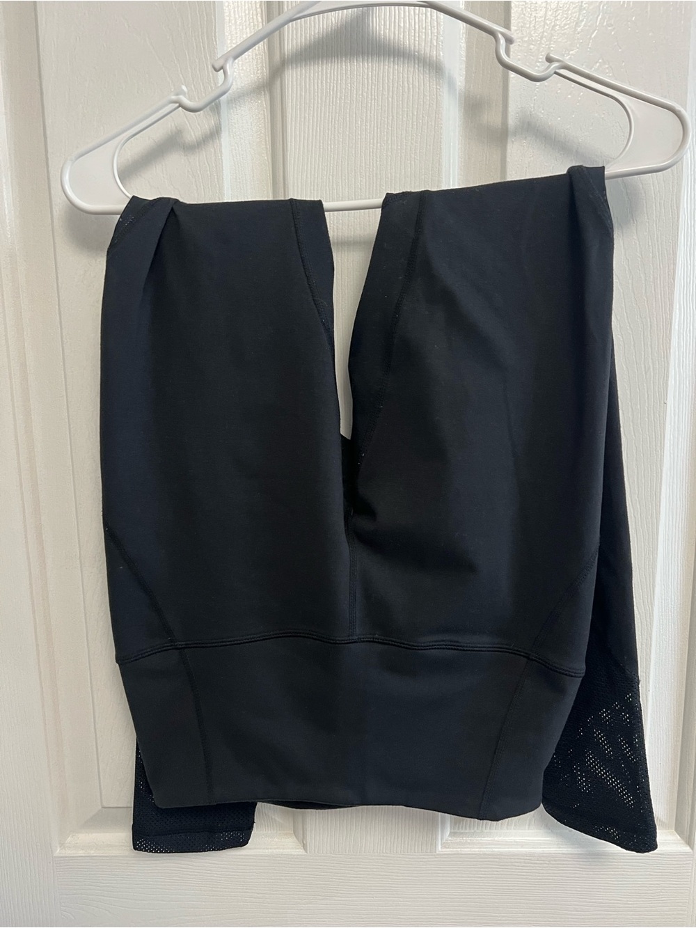 Zella Black Leggings with Mesh Panels